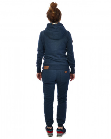 Толстовка женская с капюшоном Naketano Hier ist der Manager (Indigo Blue XL)