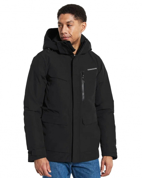 Куртка мужская Didriksons Sebastian 504245 (060 черный, S)