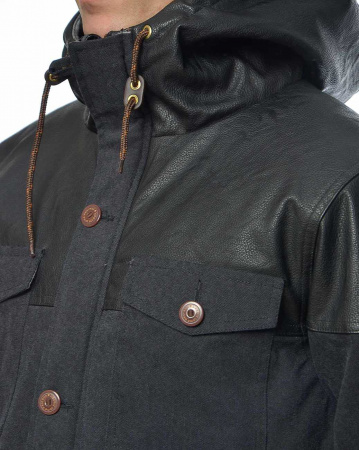 Куртка-парка Iriedaily Dock 36 Winter Parka (S черный)