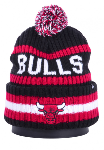 Шапка флисовая '47 Brand (NBA Chicago Bulls Black)
