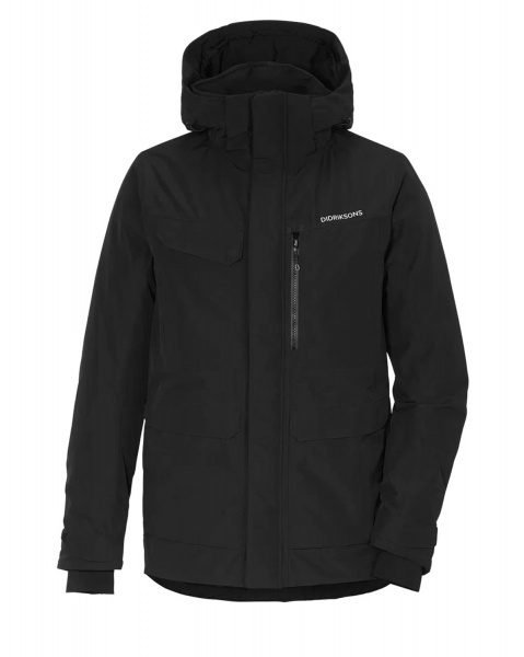 Куртка мужская Didriksons Sebastian 504245 (060 черный, S)