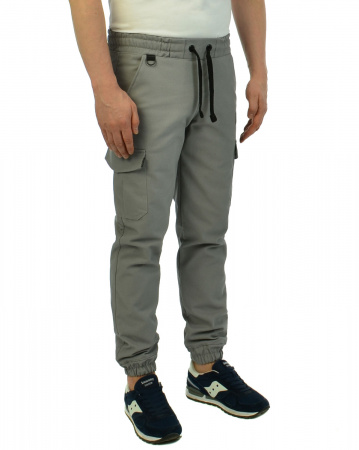 Джоггеры мужские на флисе Cool Penguin JMC 1713W (Gray XXL серый)