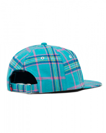 Кепка Scout Classic (1197-OS) (Neon Blue Plaid/White Classic Label, OS)