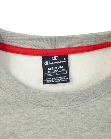 Толстовка свитшот Champion Authentic American YS016 - EM006 (M серый золотой)