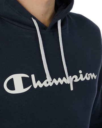 Толстовка с капюшоном Champion Authentic American BS512 - EM006 - KK01 (S темно-синий)