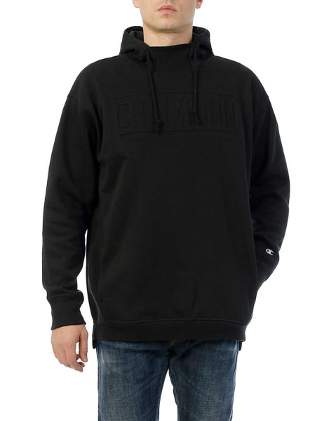 Толстовка с капюшоном Champion Super Oversized Hoodie (S черный)