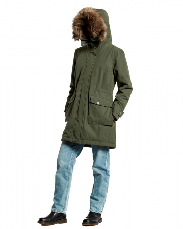Куртка женская Didriksons Ellen 503870 (300 тёмно-зелёный, 34)
