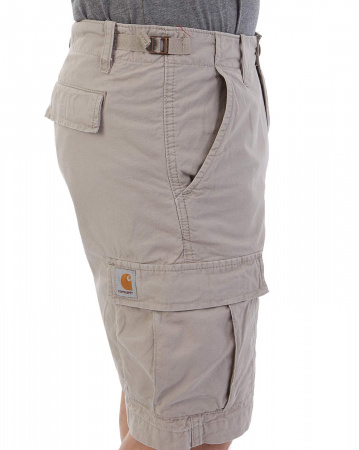 Шорты Carhartt WIP Aviation Bermuda Tierra Cotton Poplin 6.5 Oz (30 светло-серый)