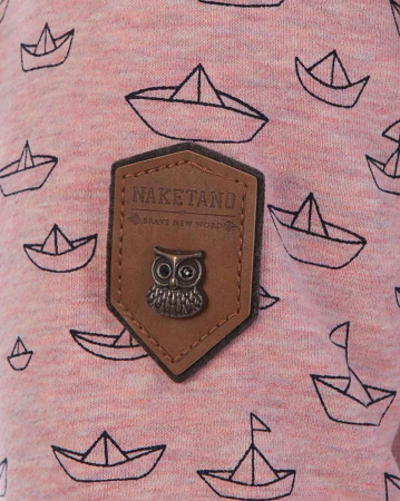 Толстовка женская с капюшоном Naketano Darthovic Ship (Schhmutzmuschi Pink S)