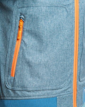 Куртка Iriedaily City Shield 3 Jacket (L серо-оранжевый)