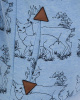 Толстовка женская с капюшоном Naketano Darthovic Deer (Blue Mel M)
