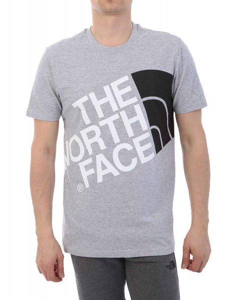 Футболка The North Face 000035512 (L серый золотой)