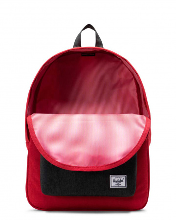 Рюкзак Herschel Classic (Barbados Cherry Crosshatch/Black Crosshatch 20 L)