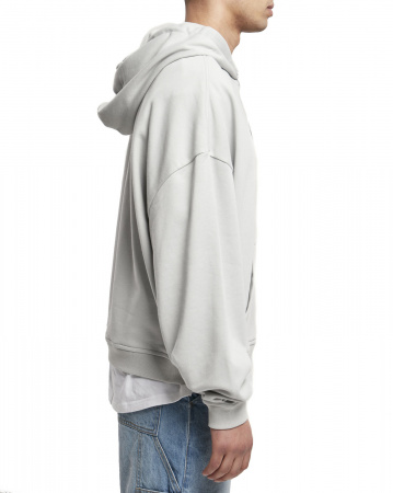 Толстовка мужская с капюшоном Urban Classics 80's Hoody TB4154 (L серый светлый)