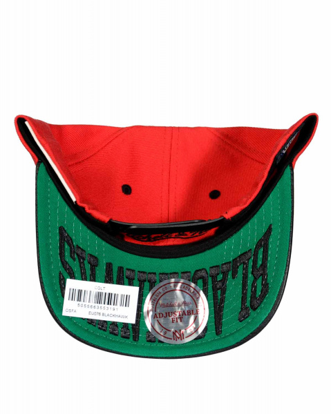 Головной убор EU076 COLT CHICAGO BLACKHAWKS RED MN2-EU076-COLT-CHBL-RED (Detroit Red Wings Red, OS)