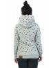Толстовка женская с капюшоном Naketano Genitalalarm (Grey Melange M)