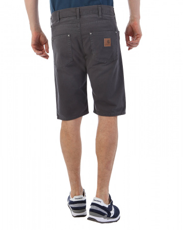 Шорты Carhartt WIP Slim Bermuda Dakota Cotton 8 Oz (30 темно-серый)