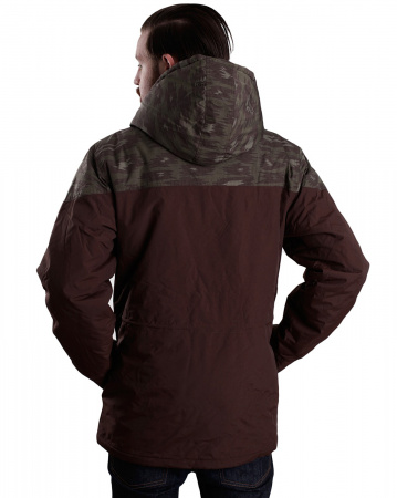 Куртка-парка Iriedaily Insulaner Parka (XL коричневый камуфляж)