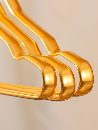 Вешалки АЛИ ЧАЙНА, Алюминиевый сплав, 5 шт. 19*41*1.5 50гр (SY078 RICH GOLD 48*46*78)