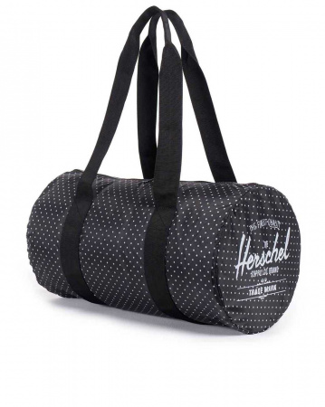 Сумка Herschel Packable Duffle Bag (22 L черный горох)