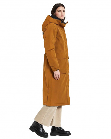 Куртка женская Didriksons Leya Long 504300 (508 кайенский перец, 48)