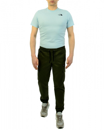 Джоггеры мужские на флисе Cool Penguin JMD 1713W (Dark Khaki 4XL )