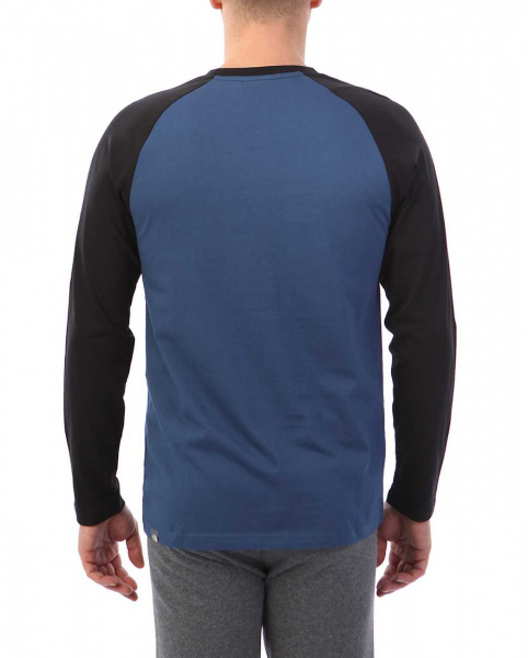 Лонгслив мужской The North Face T-Shirt 100 (XXL темно-синий)