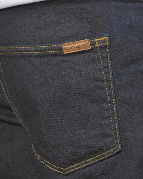 Шорты Carhartt WIP Swell Short Malibu 10 Oz (31 темно-синий)