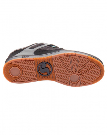 Кеды низкие мужские DVS ENDURO 125 (CHARCOAL BLACK Turquoise Nubuck, 13)