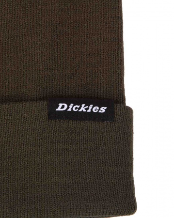 Шапки вязаная Dickies 1922 Alaska (OS темно-оливковый)