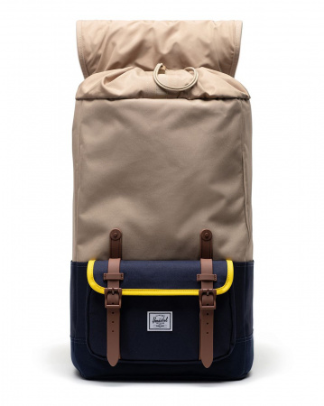Рюкзак Herschel Little America Pro (KELP/PEACOAT/CYBER YELLOW/SADDLE)