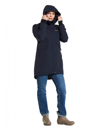 Куртка женская Didriksons Tanja 504420 (999 глубокая синяя ночь, 48)