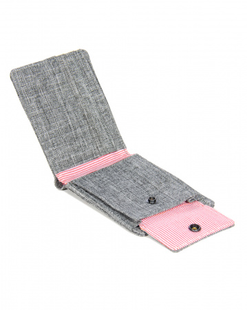Кошелек Herschel Roy + Coin RFID (Raven Crosshatch/BLACK/DARK SHADOW OS)