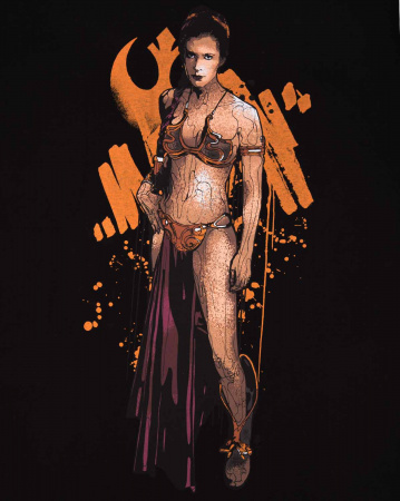Футболка Addict Leia Tee (L черный)