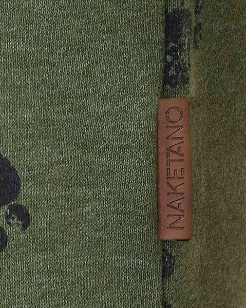 Толстовка женская свитшот Naketano Train Harder (Pine Green L )