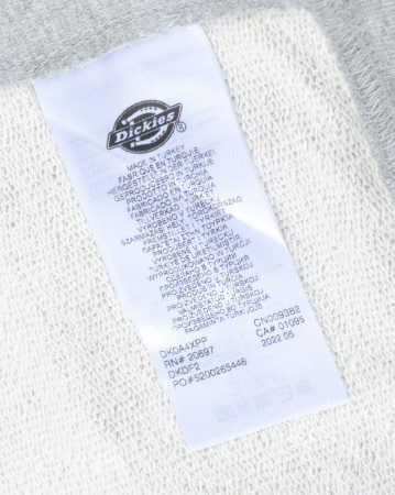 Толстовка мужская свитшот Dickies Mount Vista Sweatshirt (Grey, S)