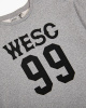 Толстовка мужская свитшот WeSC Club Estate sweatshirt (L серый золотой)