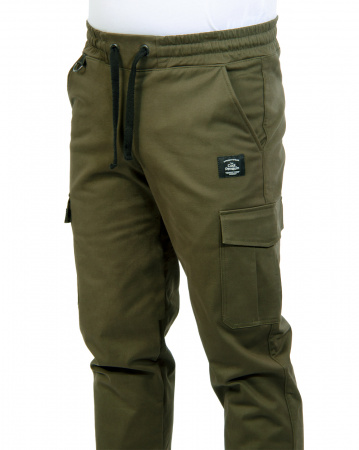 Джоггеры мужские на флисе Cool Penguin JMTL 1713W (Green 4XL)