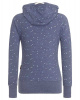 Толстовка легкая женская с капюшоном Naketano Nudelholz (Blue Grey S)