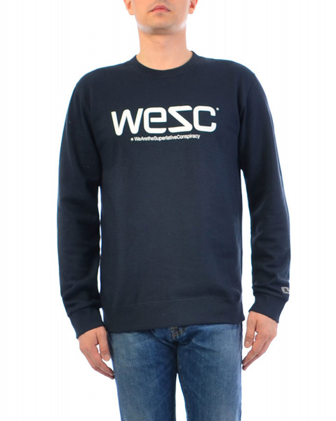 Толстовка Wesc Wesc Crewneck Sweatshirt (M темно-синий)