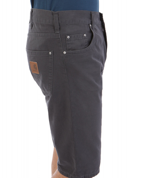 Шорты Carhartt WIP Slim Bermuda Dakota Cotton 8 Oz (30 темно-серый)