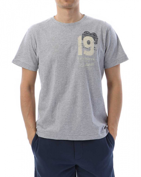 Футболка Carhartt USA 100467 001 Slim Fit (L серый золотой)