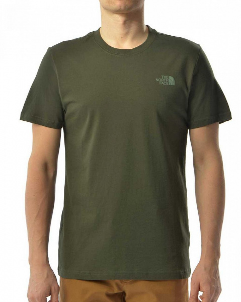 Футболка The North Face Camo Box (XL зеленый)