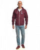 Толстовка мужская на молнии с капюшоном Iriedaily Desire Effect Zip Hood (M бордовый)