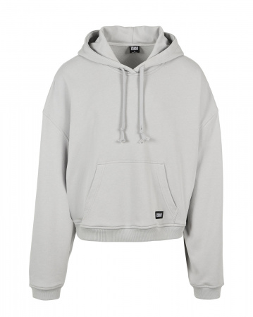 Толстовка мужская с капюшоном Urban Classics 80's Hoody TB4154 (XL серый светлый)