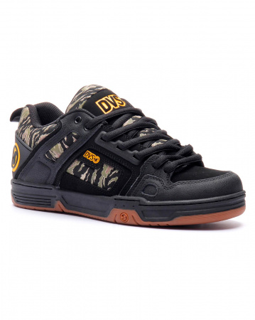 Кеды низкие мужские DVS COMANCHE (BLACK JUNGLE CAMO NUBUCK 13.0)