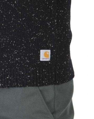 Свитер мужской Carhartt WIP Anglistic Turtlieneck (L черный)