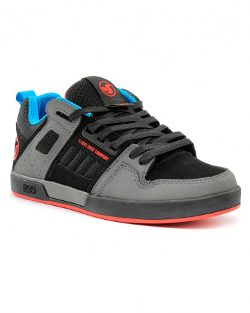 Кеды низкие мужские DVS COMANCHE 2.0+ (Charcoal Black Fry Nubuk, 10.5)