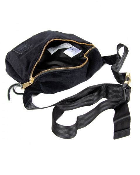 Сумка поясная Herschel Fifteen 10215 CORDUROY (BLACK 2L)