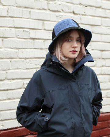Панама Kangol Octagon Bermuda Casual (M синий чёрный)